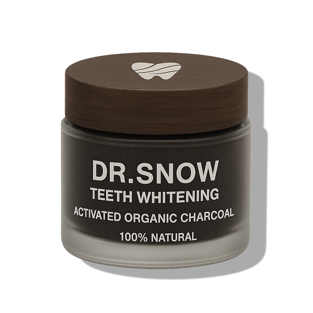 אבקת הלבנה פחם של DR.SNOW